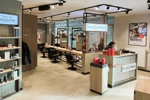 HairExpress Salon-Rundgang